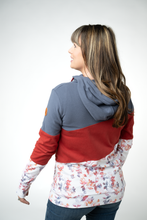 09.18 EN ROUTE Colorblock Fullzip - Autumn Watercolor Mix