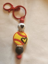 ❤️ Softball Keychains