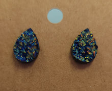 Glitter Teardrop Earrings