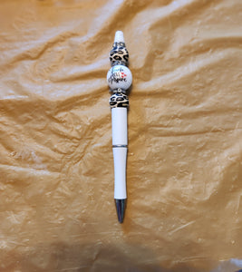 Teacher Beaded Pen