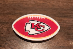 Red, White, & Gold Football Magnets