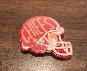 Red, White, & Gold Football Magnets