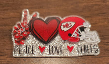 Red, White, & Gold Football Magnets