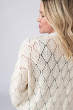 IN STOCK Open Knit Cardigan - Ivory