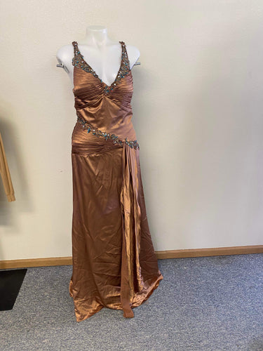 Brown Paris Prom Dress