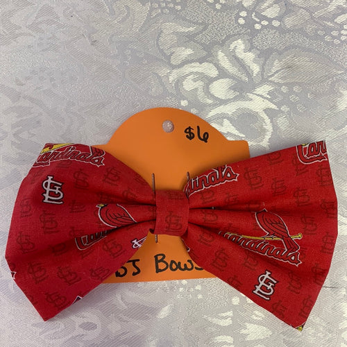 Baseball Hair Bow