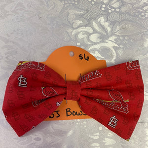 Baseball Hair Bow