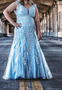 Blue Prom Dress