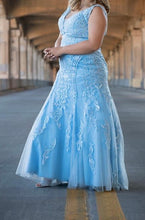 Blue Prom Dress