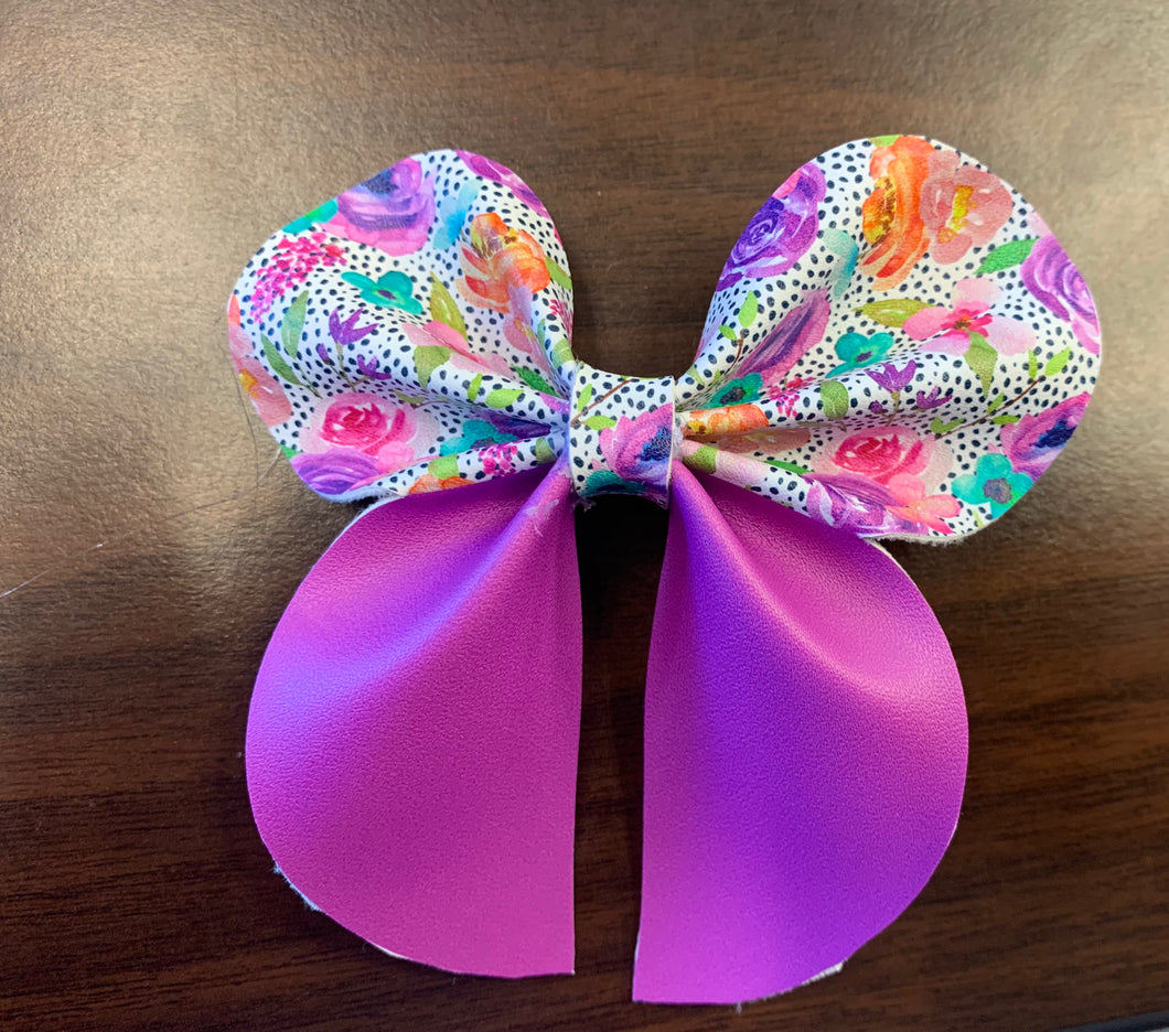 Easter/Spring Small Cheer Bow