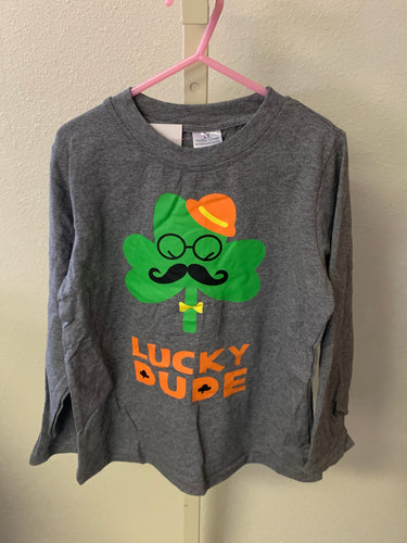 Boy's Lucky Dude St. Patrick’s Day Shirt