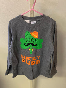 Boy's Lucky Dude St. Patrick’s Day Shirt