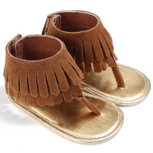 Girls Boho Fringed Summer Sandals