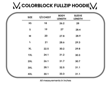 09.18 EN ROUTE Colorblock Fullzip - Autumn Watercolor Mix