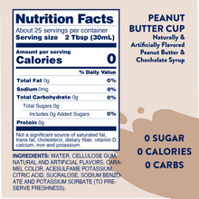 Sugar Free Peanut Butter Cup Syrup
