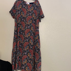 Girl's Tween Paisley Dress