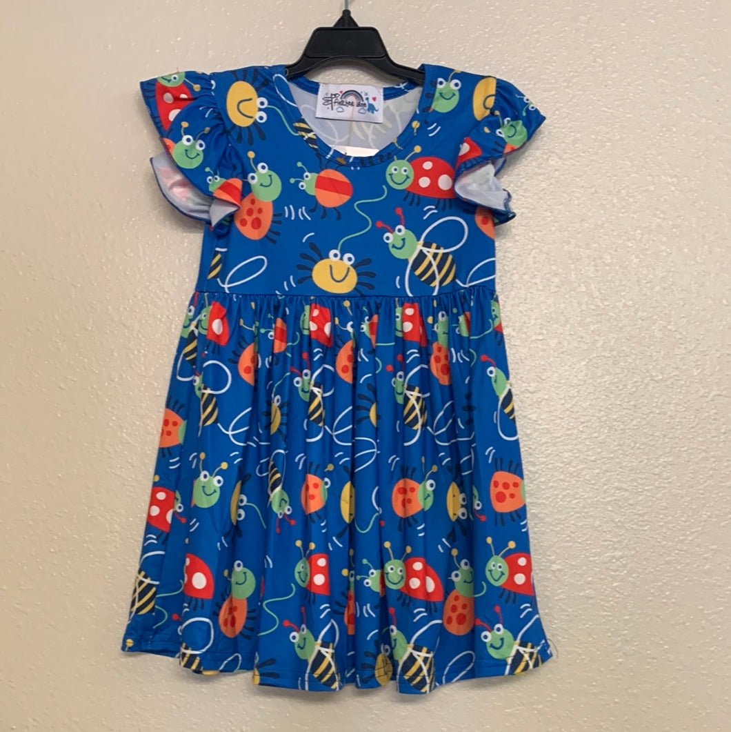 Girl's Toddler Ladybug/Bee Dress