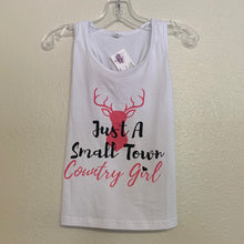 Girl's Toddlers Just a Small Town Country Tank