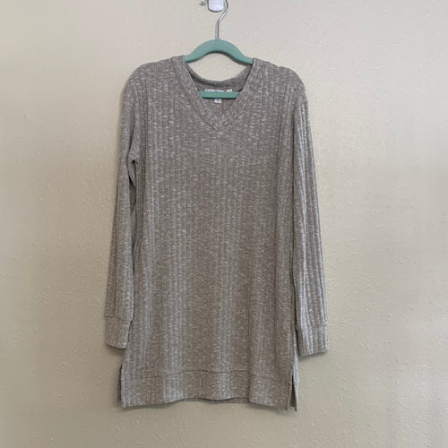 Tween Peyton Bre Grey Sweater