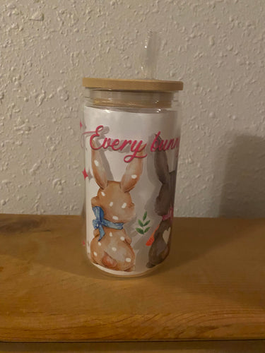 Every Bunny Welcome Cup 12 oz Can Cup