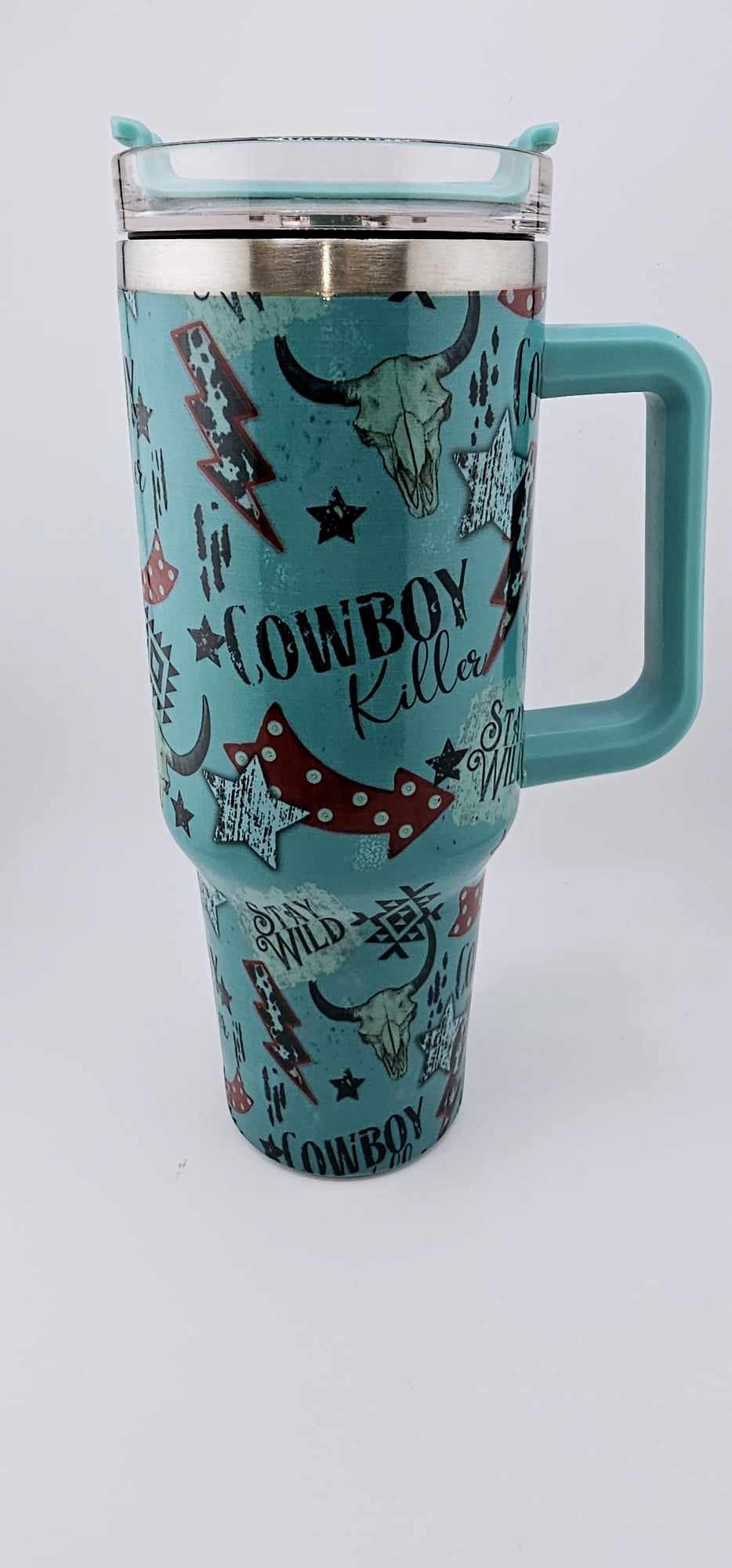 40 oz Western Tumbler