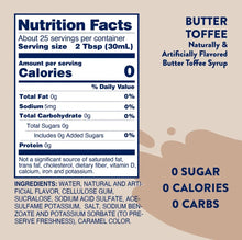 Sugar Free Butter Toffee Syrup