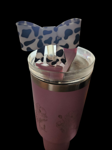 Bow Straw Toppers