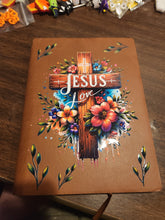 A5 Faux Leather Journal with matching pen