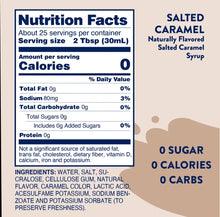 Sugar Free Salted Caramel Syrup