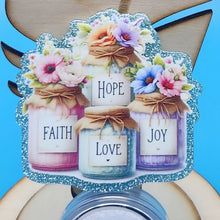 IBR - Faith /Religion Theme Interchangeable Badge Reel Flats