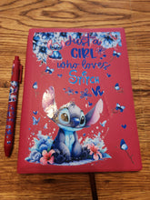A5 Faux Leather Journal with matching pen