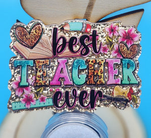 IBR - Teacher Interchangeable Badge Reel Flats