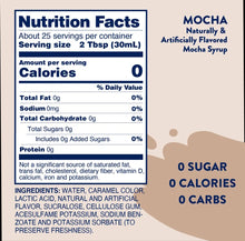 Sugar Free Mocha Syrup