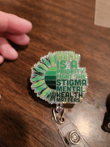 IBR - Awareness Interchangeable Badge Reel Flats