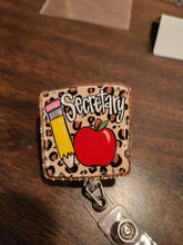 IBR - School Theme Interchangeable Badge Reel Flats