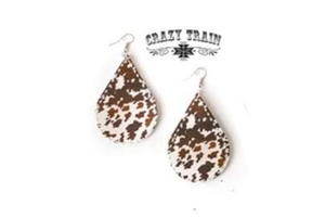 Longhorn Lady Earrings by Crazy Train