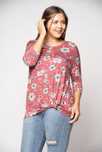 Women's Plus Floral Top