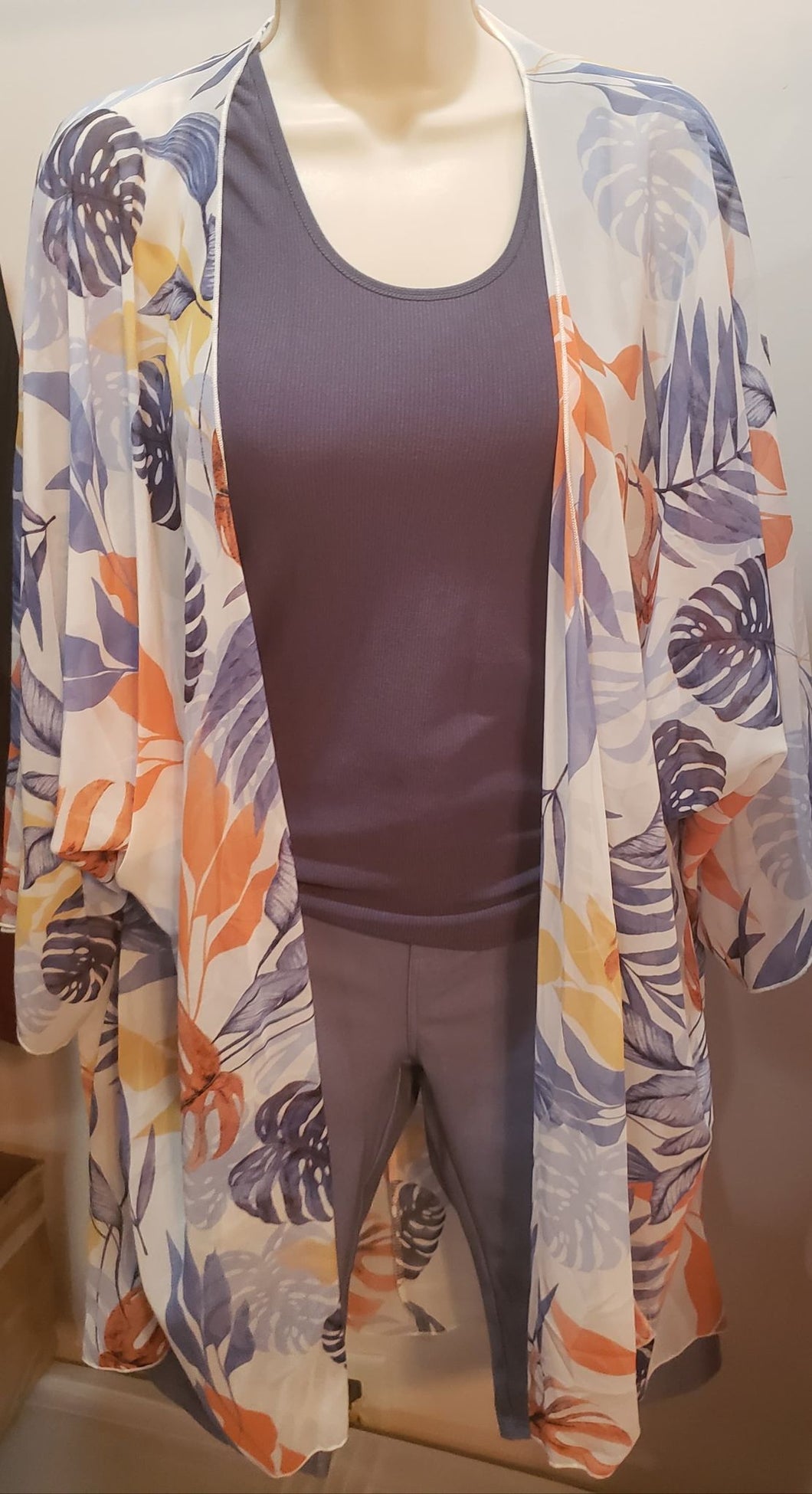Women's Plus Kimono