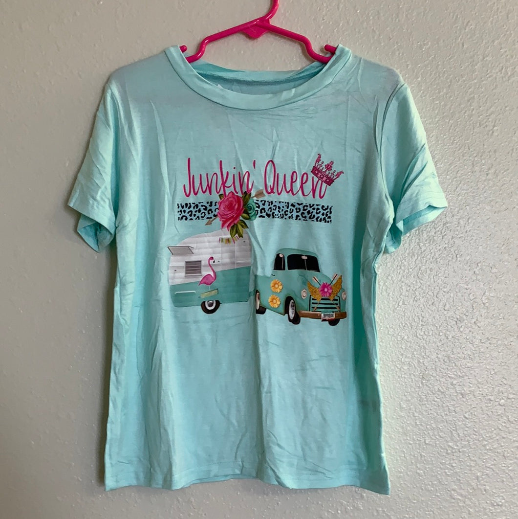 Girls Junkin Queen Tee Shirt