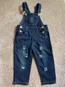 Girl's Jean Overalls