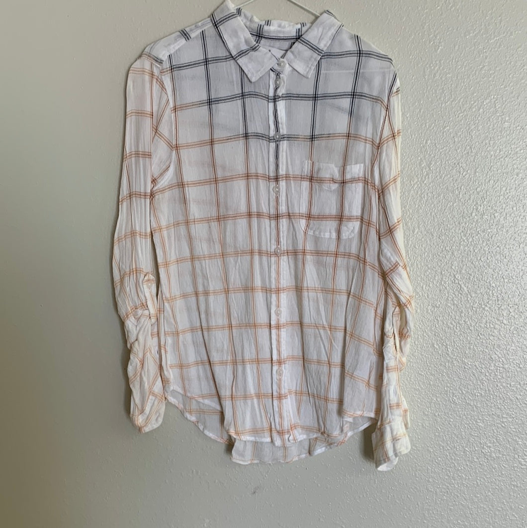 Women's White/black Bleached Flannel