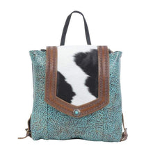 Myra Blue Tales Hand Tooled Bag