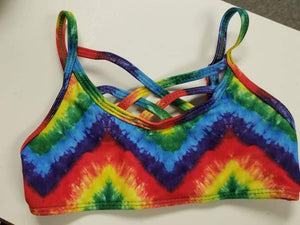 Girl's Toddler/Tween Tie Dye Bralette