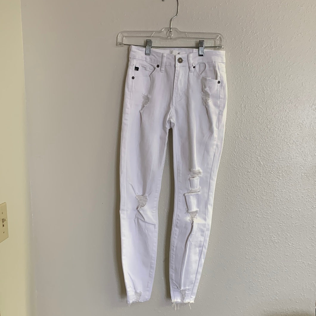 Women’s White Kancan Pants