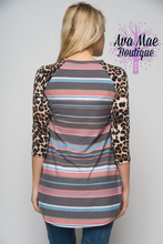 Women’s Leopard Stripe Shirt