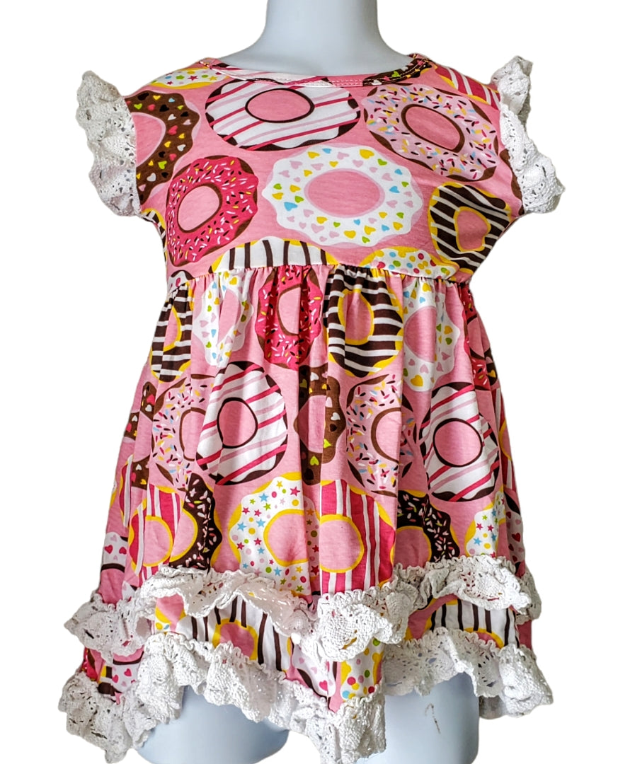 Girls Toddler Donut Dress