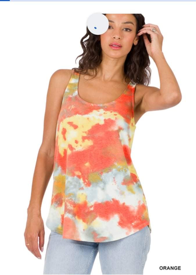 Women’s Zenana  Tie Dye Tank