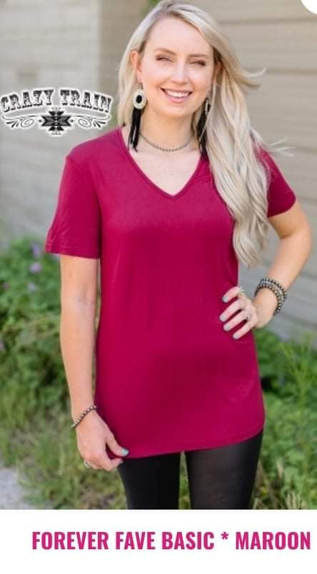 Women’s Crazy Train Red Shirt