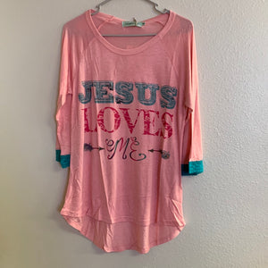 Women’s Jesus Loves Me Shirt