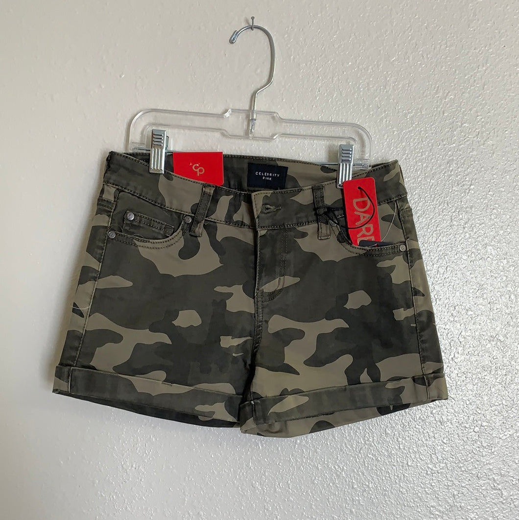 Women’s Celebrity Pink Camo Shorts